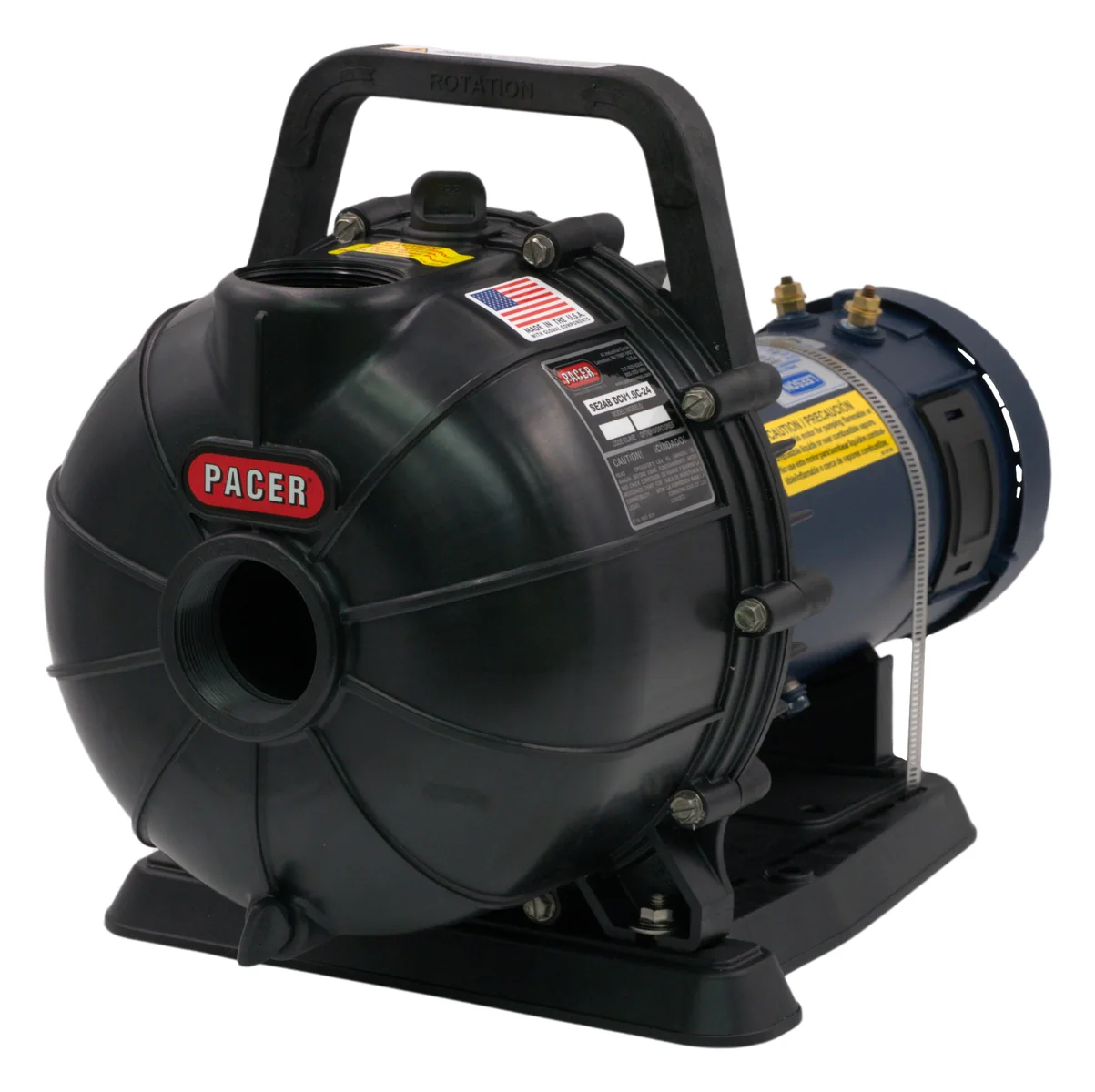 Air Power Be Yourself 12インチ Pacer SE2CB DCV1.0C-12 | S Series Electric Motor | Pacer Pumps